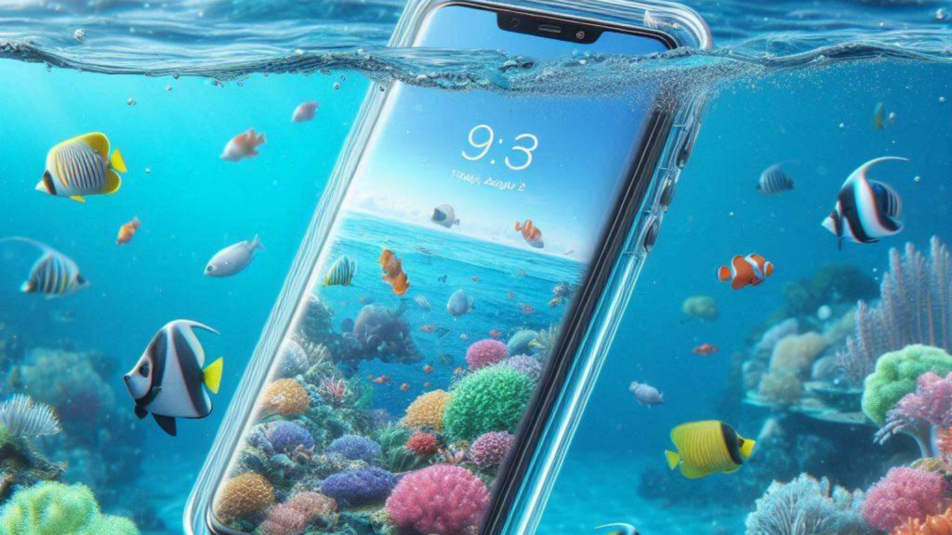 Mi smartphone with IP68 waterproof rating